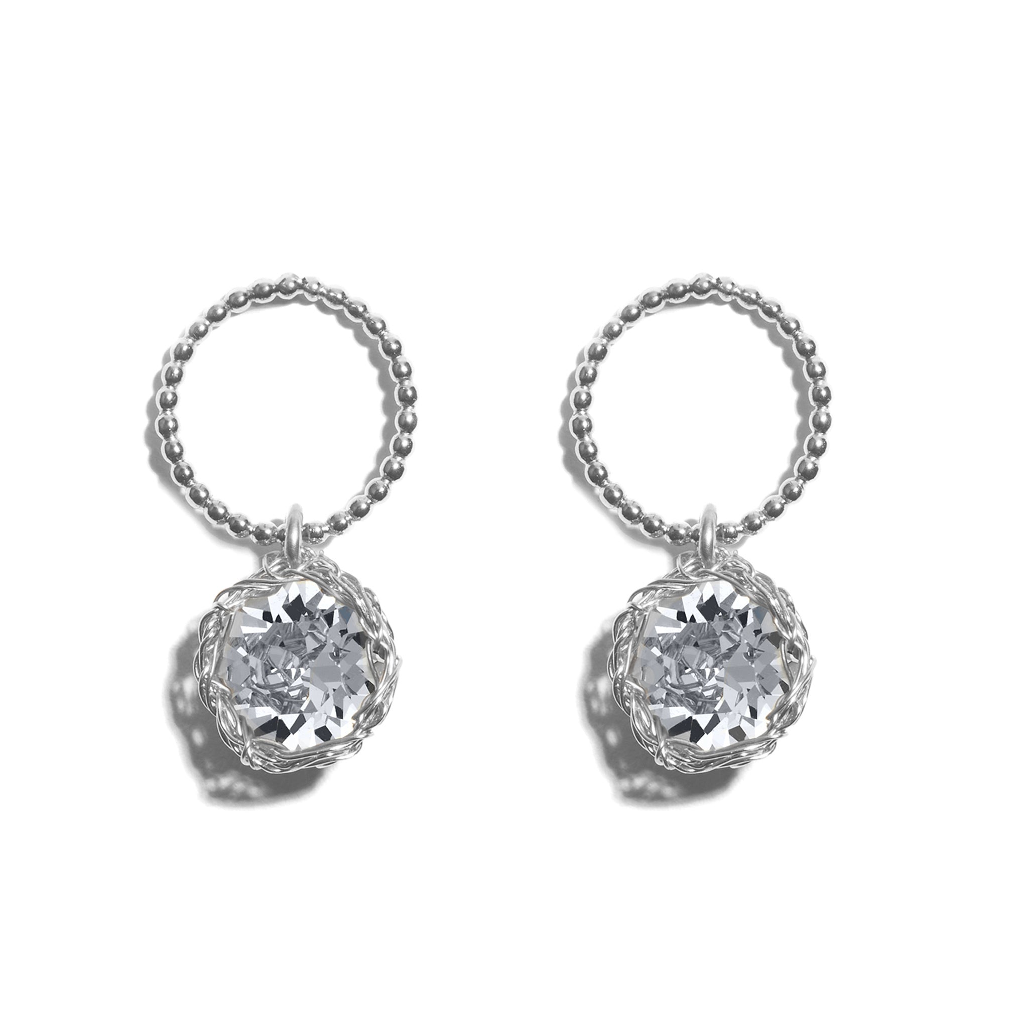 Crystal Cross Piercing Barbell Ball Back Earrings Sleeper Earrings |  Crystal cross, Crystals, Silver bars